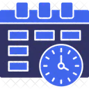 Deadline Time Limit Task Due Date Icon