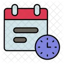 Deadline Time Schedule Icon