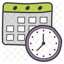 Deadline Time Running Out Work Time Icon