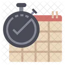 Deadline Calendar Estimate Icon
