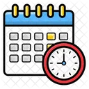 Project Deadline Project Timeline Project Plan Icon