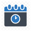 Deadline Stopwatch Calendar Icon