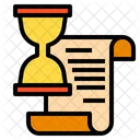 Document Time Finance Icon