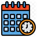 Calendar Meeting Period Icon