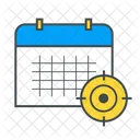 Deadline Calendar Date Icon