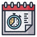 Deadline Time Date Icon