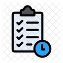 Deadline Checklist Tasklist Symbol