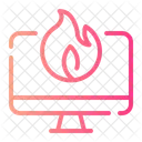 Deadline Flame Electronics Icon