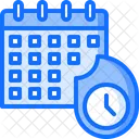Deadline Fire Clock Icon