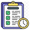 Deadline Time Management Project Icon