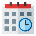 Deadline Time Limit Calendar Icon