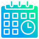 Deadline Time Limit Calendar Icon