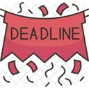 Deadline Banner Announce Icon