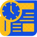 Deadline clock  Icon