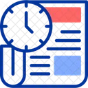 Deadline clock  Icon