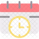 Deadline Due Date Time Limit Target Time Schedule Cut Off Time Icon