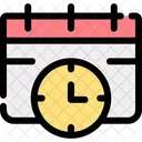 Deadline Due Date Time Limit Target Time Schedule Cut Off Time Icon