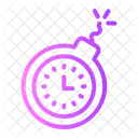 Deadline Time Clock Icon