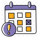 Deadline Time Schedule Icon
