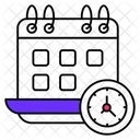 Deadline Time Schedule Icon