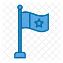 Deadline Finish Flag Icon