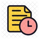 Deadline Time Schedule Icon