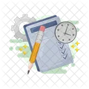 Deadline Task Management Schedule Icon