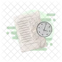 Deadline Task Management Schedule Icon