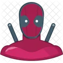 Deadpool Superhero Marvel Comics Icône