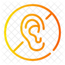 Deaf Deafness Ear Icon