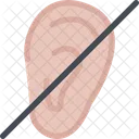 Deafness Hearing Ear Icon