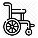 Deaktivieren Rollstuhl Rollstuhl Symbol