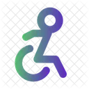 Behinderte Rollstuhl Handicap Symbol