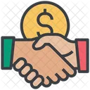Business Deal Partnership Icon