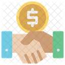 Handshake Deal Financial Icon