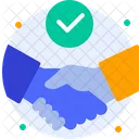 Deal Handshake Agreement Icon