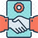 Deal Agreement  Icon