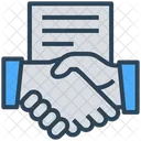 Business Deal Partnership Icon