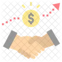 Deal Contract Collaborate Icon