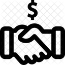 Partnership Deal Aggrement Icon
