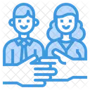 Deal Partnership Handshake Icon