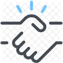 Deal Handshake Partnership Icon