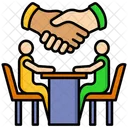 Deal Negotiation Negotiate Icon