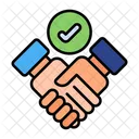 People Businessman Contract Icon