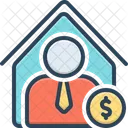 Dealer Trader Merchant Business Man Vendor Wholesaler Marketer Home Dealer Agent Icon