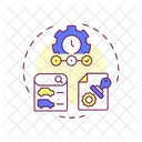 Sales Dealerships Dealership Inventory Management Icon