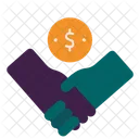 Dealing Business Money Icon