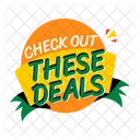 Deals Offers Discount Icon