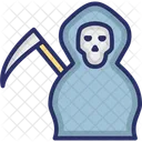 Death Death With Scythe Ghost Icon