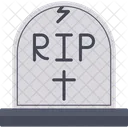 Death Halloween Rip Icon